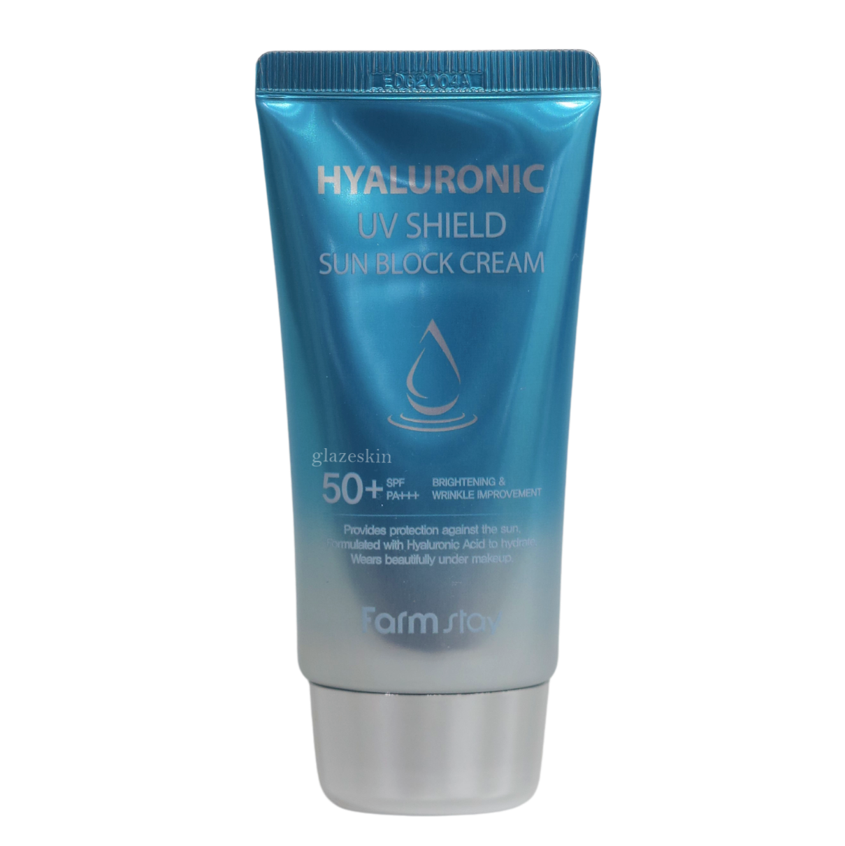 Farm Stay - Hyaluronic UV Shield Sun Block Cream SPF 50+ PA+++ - 70g - glazeskin