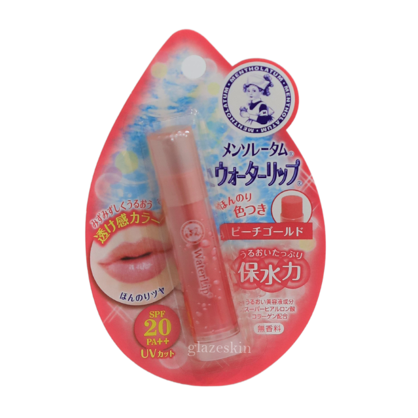Rohto Mentholatum - Water Lip Colour Balm SPF 20 PA++ (Peach Gold) 4.5g.