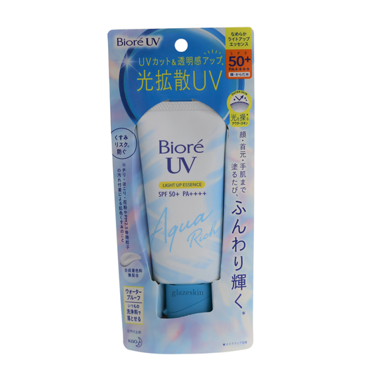 Biore (Kao) - UV Aqua Rich Light Up Essence SPF 50+ PA++++ - 70g - glazeskin