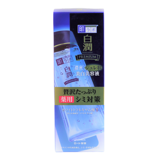 Rohto Mentholatum - Hada Labo Shirojyun Premium Whitening Jelly Essence - 200ml - glazeskin
