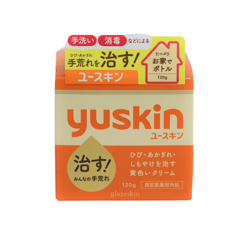 Yuskin - Cream (Dry skin/Chilbain/Cracks on Feet) - glazeskin
