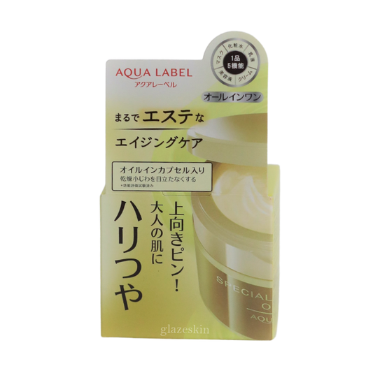 Shiseido - Aqualabel Special Gel Cream Oil In - 90g - glazeskin