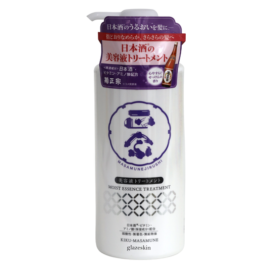 Kiku-Masamune Sake Brewing - Moist Essence Treatment - 480ml - glazeskin
