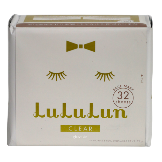 LuLuLun - Face Mask Clear - 32pc - glazeskin