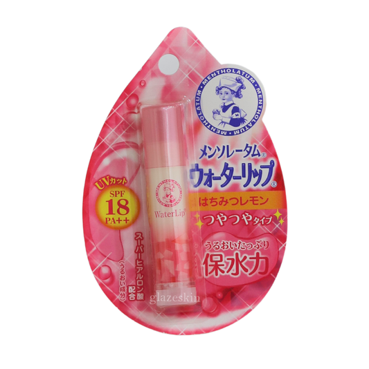 Rohto Mentholatum - Water Lip Gloss Balm SPF 18 PA++ (Honey Lemon) 4.5g.