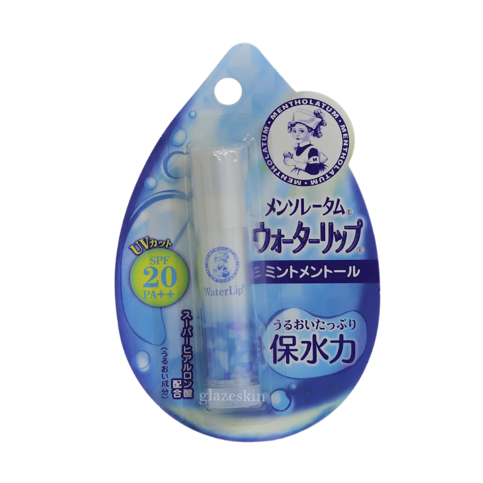 Rohto Mentholatum - Water Lip Balm SPF 20 PA++ (Mint Menthol) - 4.5g - glazeskin