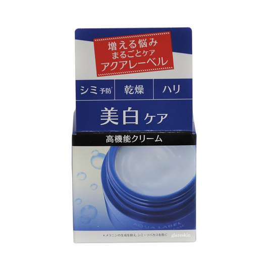 Shiseido - Aqualabel White Care Cream - 50g - glazeskin